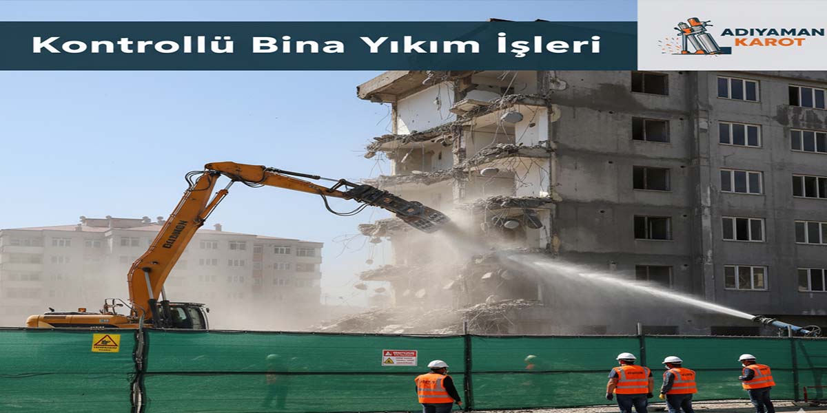 Kontrollü Bina Yıkım İşleri görsel